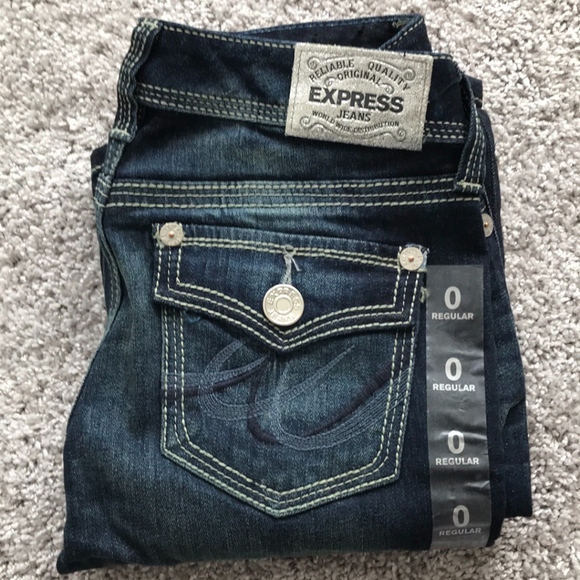 Express Denim - Express Barely Boot Jeans